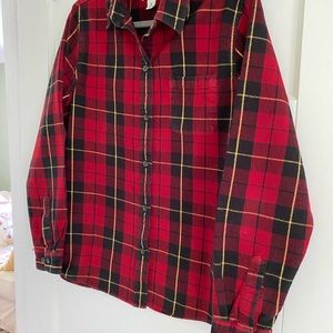 llbean flannel shirt